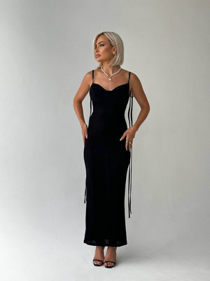 Wendys Serenity Backless Maxi Dress