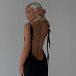 Wendys Serenity Backless Maxi Dress