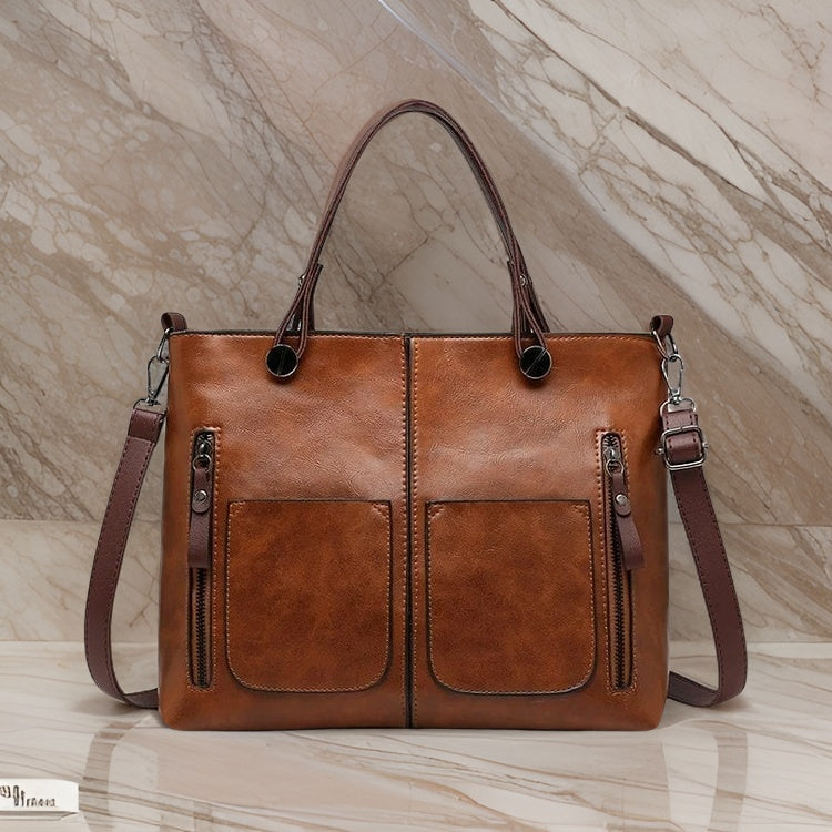 WW | Leren tas vintage