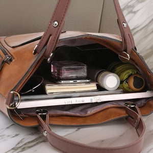 WW | Leren tas vintage